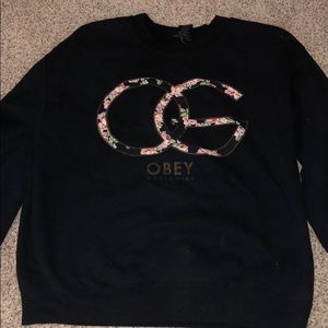 Obey crew neck